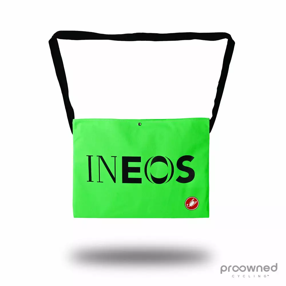 Castelli Feedbag - Green Fluo - Team Ineos 3 Castelli Feedbag - Green Fluo - Team Ineos
