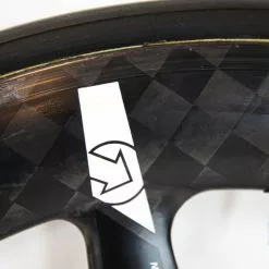 PRO TeXtreme 3-Spoke Tubular Front Wheel - Rim Brake -Cervelo Salg 8T1A0172