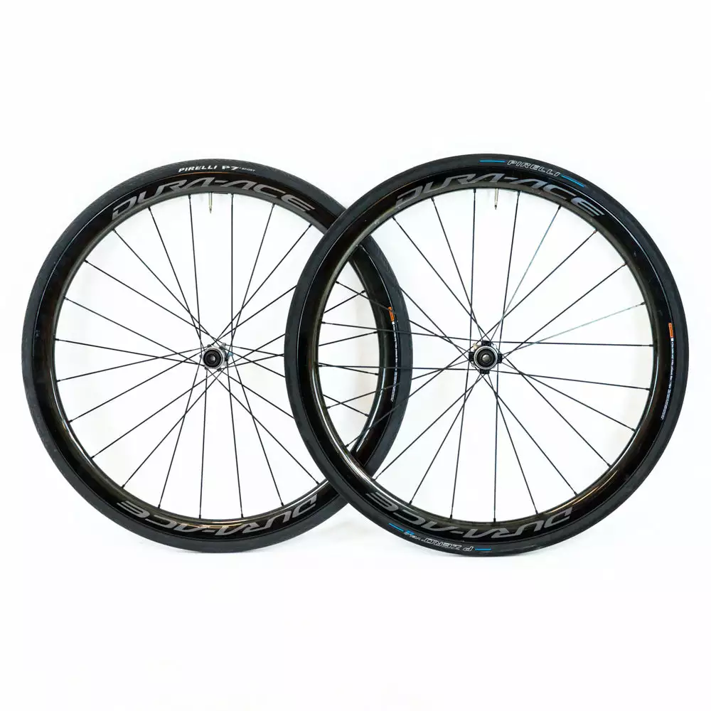 Shimano Dura-Ace C40 R9170 TL Clincher Wheelset - Disc Brake 3 Shimano Dura-Ace C40 R9170 TL Clincher Wheelset - Disc Brake