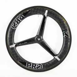 PRO TeXtreme 3-Spoke Tubular Front Wheel - Rim Brake 19 PRO TeXtreme 3-Spoke Tubular Front Wheel - Rim Brake -Cervelo Salg 8T1A9757