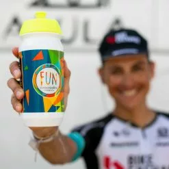 Water Bottle - Fundación Esteban Chaves - Tacx Shiva Biodegradable 500ml -Cervelo Salg 9W7A3816 scaled