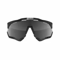 SCICON Aeroshade - Black Gloss -Cervelo Salg Aeroshade Black SILVER front