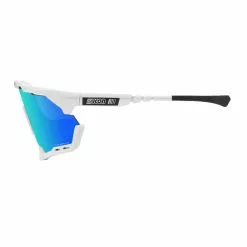 SCICON Aeroshade - White Gloss -Cervelo Salg Aeroshade White BLUE side