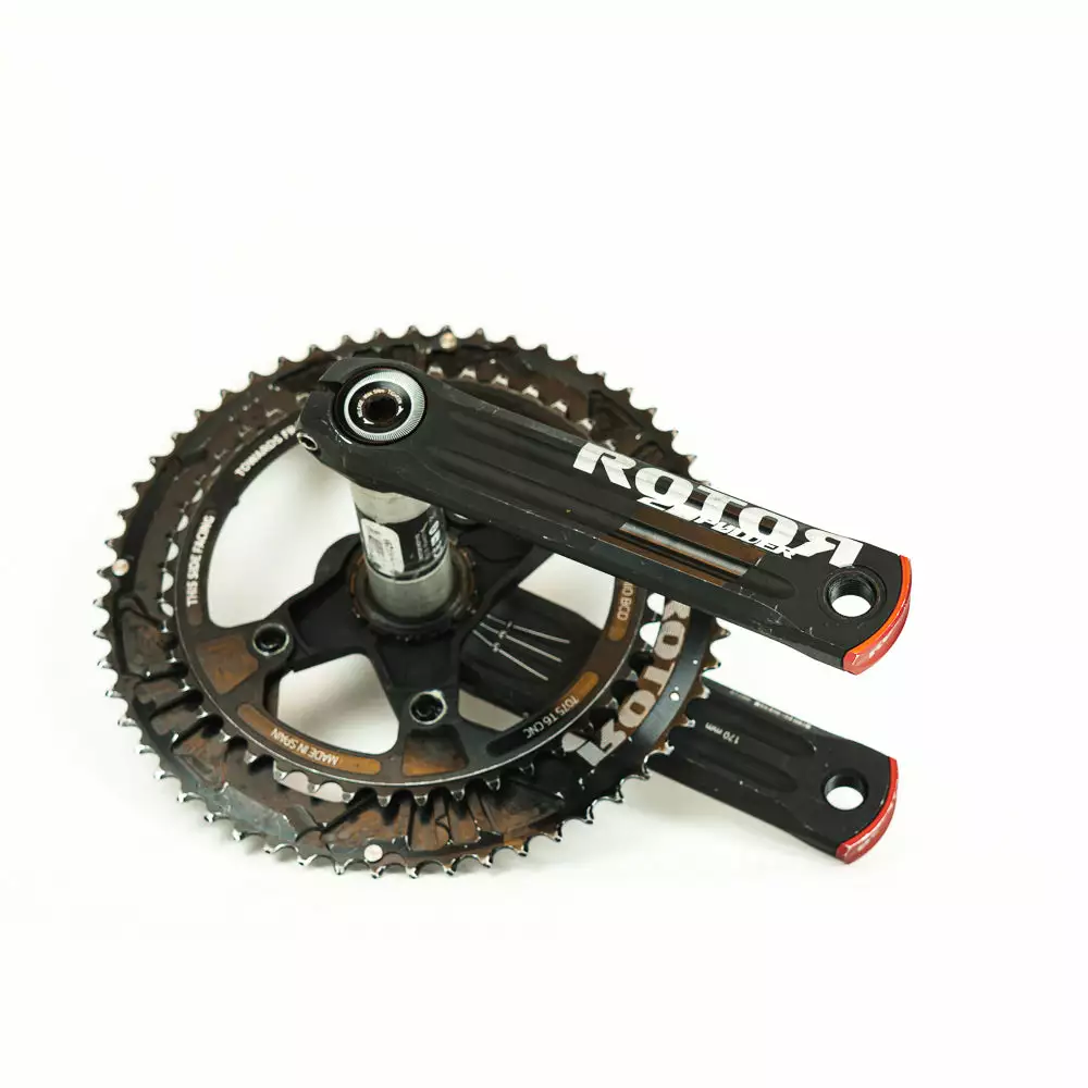 Rotor 2InPower DM Crankset - 56/44t - 170mm 5 Rotor 2InPower DM Crankset - 56/44t - 170mm - Billede 3