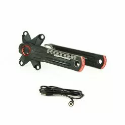 Rotor 2InPower DM Crankset - 4 Bolt Spider - 175mm