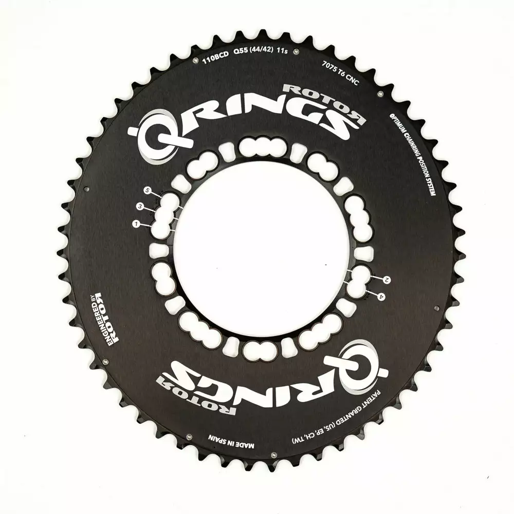 Rotor Outer Aero Oval Q-Ring - 110 - BCD - 5 Bolt #1 6 Rotor Outer Aero Oval Q-Ring - 110 - BCD - 5 Bolt #1 - Billede 4