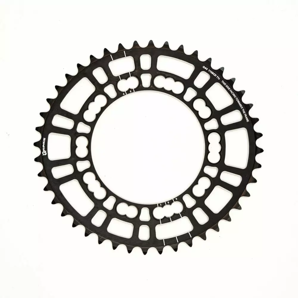 Rotor Q-Rings Oval Inner Chainring - 110 BCD - 5 Bolt 5 Rotor Q-Rings Oval Inner Chainring - 110 BCD - 5 Bolt - Billede 3