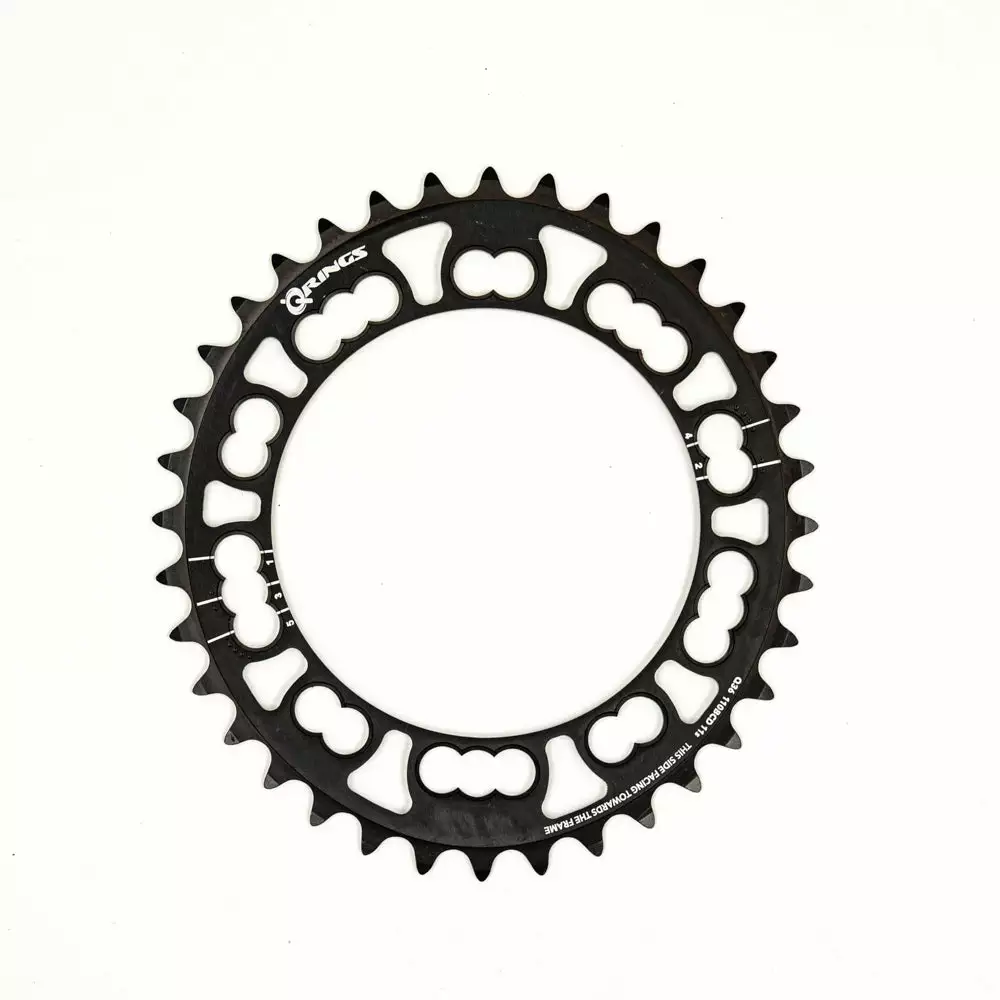 Rotor Q-Rings Oval Inner Chainring - 110 BCD - 5 Bolt 3 Rotor Q-Rings Oval Inner Chainring - 110 BCD - 5 Bolt