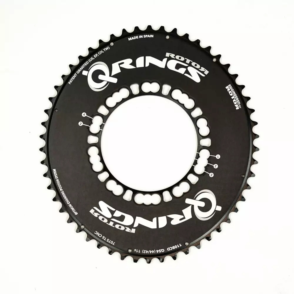 Rotor Outer Aero Oval Q-Ring - 110 - BCD - 5 Bolt #1 5 Rotor Outer Aero Oval Q-Ring - 110 - BCD - 5 Bolt #1 - Billede 3