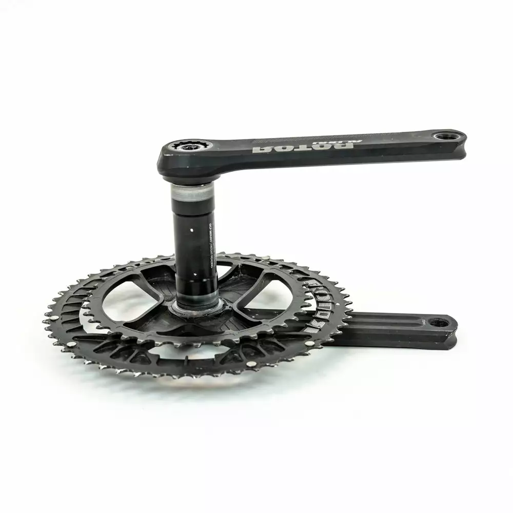 Rotor Aldhu Crankset Direct Mount - 53/39T 4 Rotor Aldhu Crankset Direct Mount - 53/39T - Billede 2