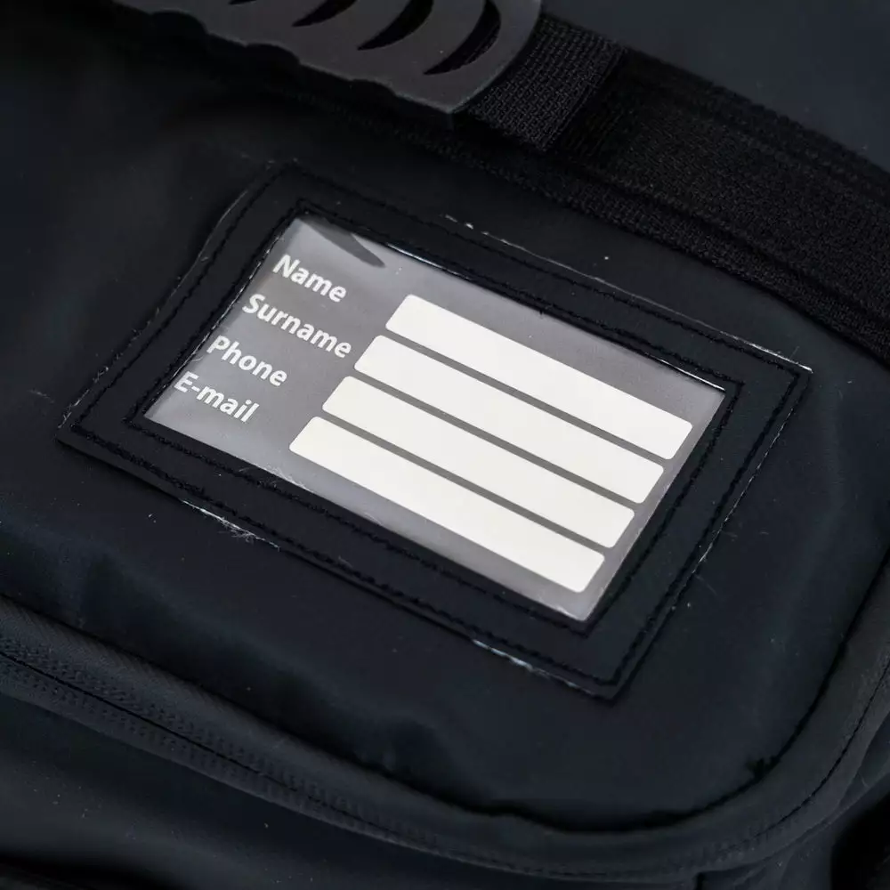 Ekoi Race Rain Bag - Black 7 Ekoi Race Rain Bag - Black - Billede 5