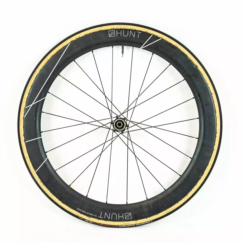 HUNT 45 Team Issue - Disc Rear Wheel - Tubular - Carbon #1 3 HUNT 45 Team Issue - Disc Rear Wheel - Tubular - Carbon #1