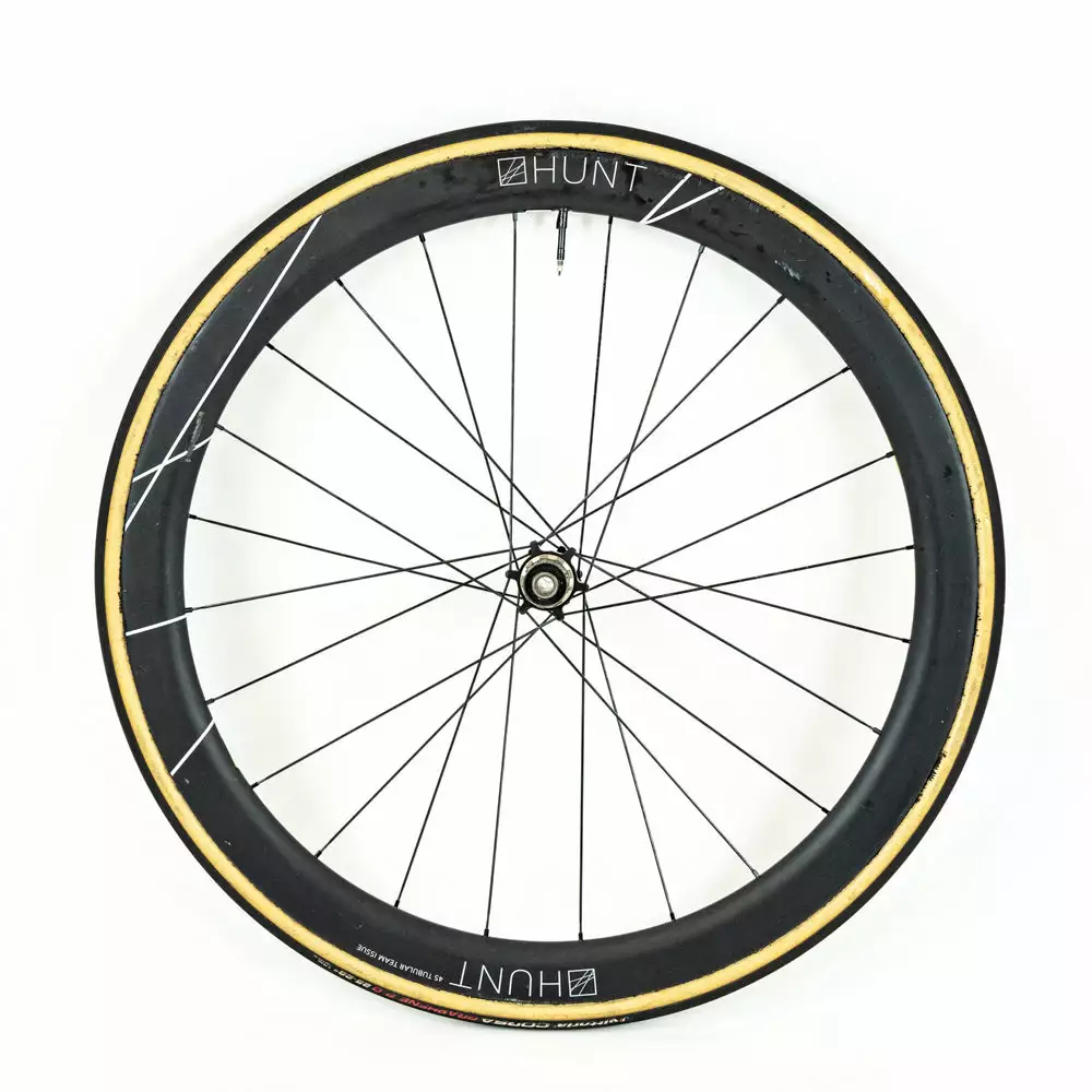 HUNT 55 Team Issue - Disc Rear Wheel - Tubular - Carbon #2 3 HUNT 55 Team Issue - Disc Rear Wheel - Tubular - Carbon #2