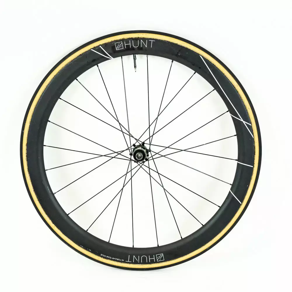 HUNT 55 Team Issue - Disc Rear Wheel - Tubular - Carbon #2 4 HUNT 55 Team Issue - Disc Rear Wheel - Tubular - Carbon #2 - Billede 2
