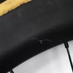 HUNT 55 Team Issue - Disc Rear Wheel - Tubular - Carbon #1 -Cervelo Salg DSC03667