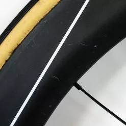 HUNT 55 Team Issue - Disc Rear Wheel - Tubular - Carbon #1 -Cervelo Salg DSC03668