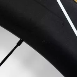 HUNT 55 Team Issue - Disc Rear Wheel - Tubular - Carbon #1 -Cervelo Salg DSC03676