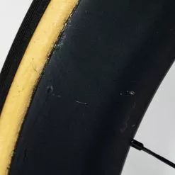 HUNT 55 Team Issue - Disc Rear Wheel - Tubular - Carbon #1 -Cervelo Salg DSC03681