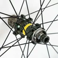 HUNT 55 Team Issue - Disc Rear Wheel - Tubular - Carbon #1 -Cervelo Salg DSC03683