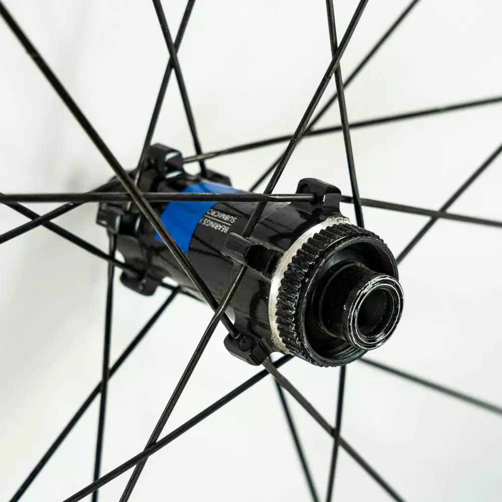 HUNT 45 Team Issue - Disc Front Wheel - Tubular - Carbon #1 6 HUNT 45 Team Issue - Disc Front Wheel - Tubular - Carbon #1 - Billede 4