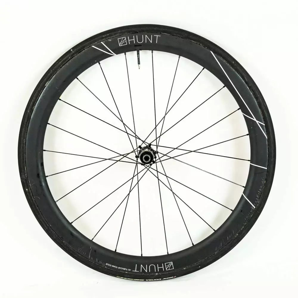HUNT 45 Team Issue - Disc Rear Wheel - Tubular - Carbon #2 3 HUNT 45 Team Issue - Disc Rear Wheel - Tubular - Carbon #2