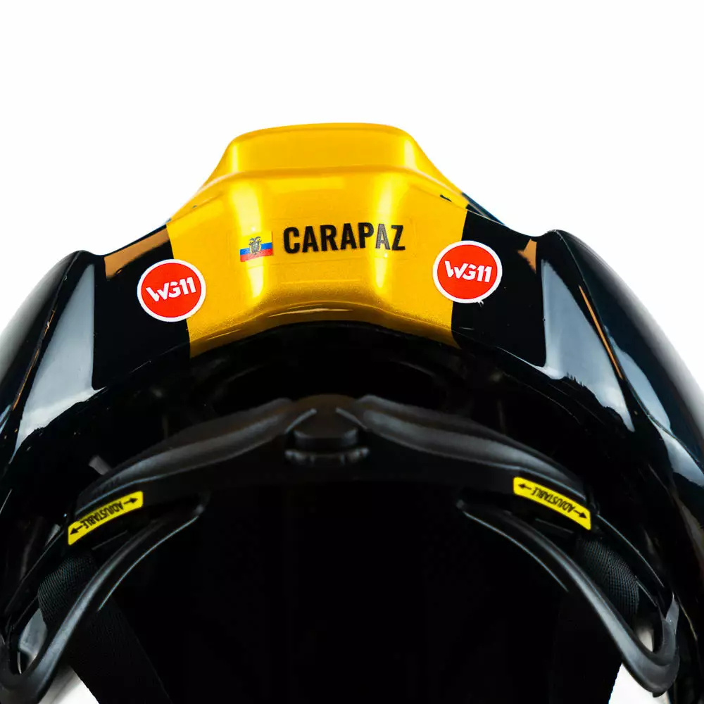 Kask Utopia WG11 R.Carapaz Olympic Champion Road Helmet - Team Ineos Grenadiers 6 Kask Utopia WG11 R.Carapaz Olympic Champion Road Helmet - Team Ineos Grenadiers - Billede 4