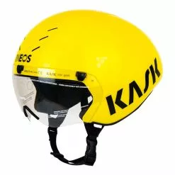 Kask Bambino Pro TDF Leader Time Trial Helmet - Team Ineos