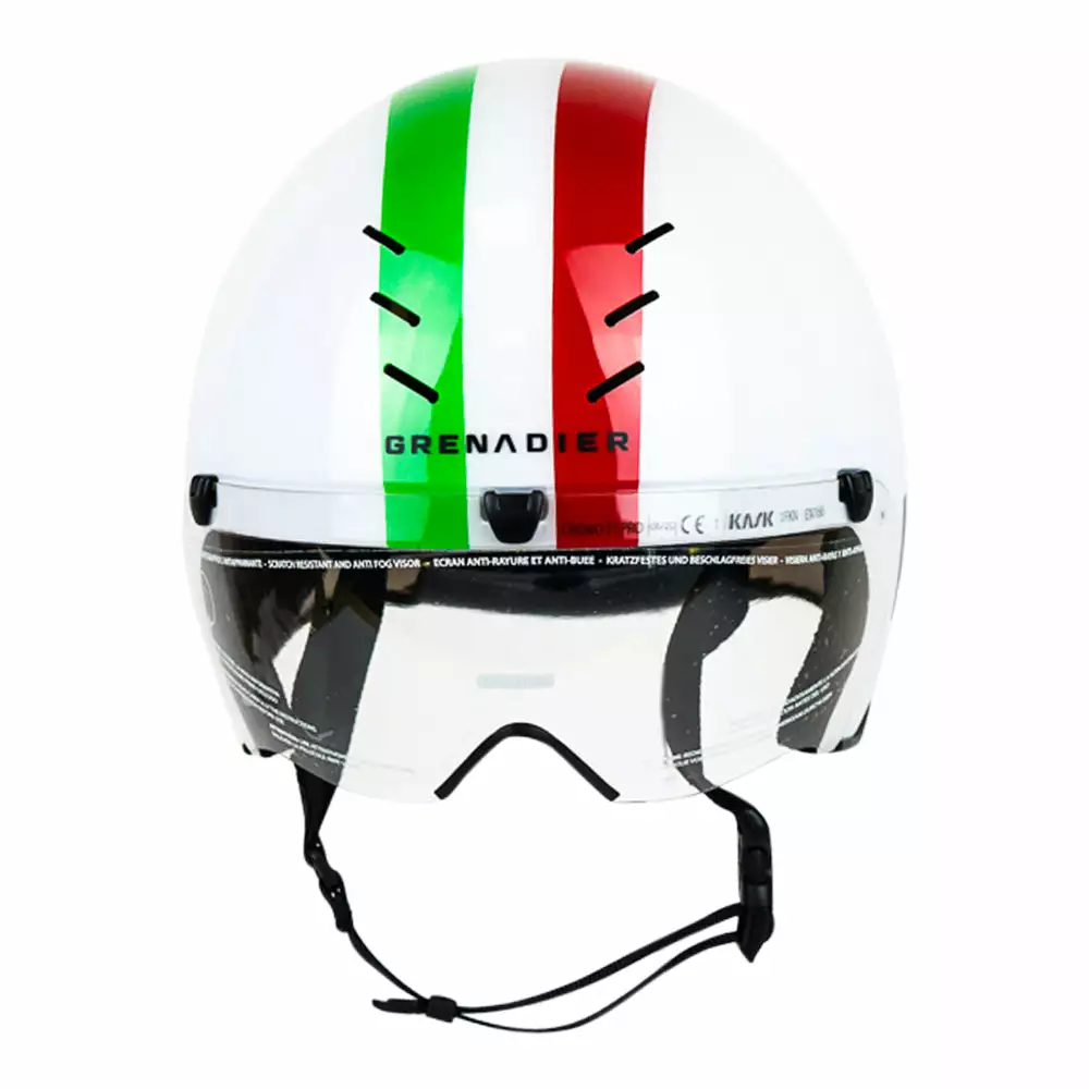Kask Beluga F. Ganna Italien Time Trial Helmet - Team Ineos Grenadiers 4 Kask Beluga F. Ganna Italien Time Trial Helmet - Team Ineos Grenadiers - Billede 2