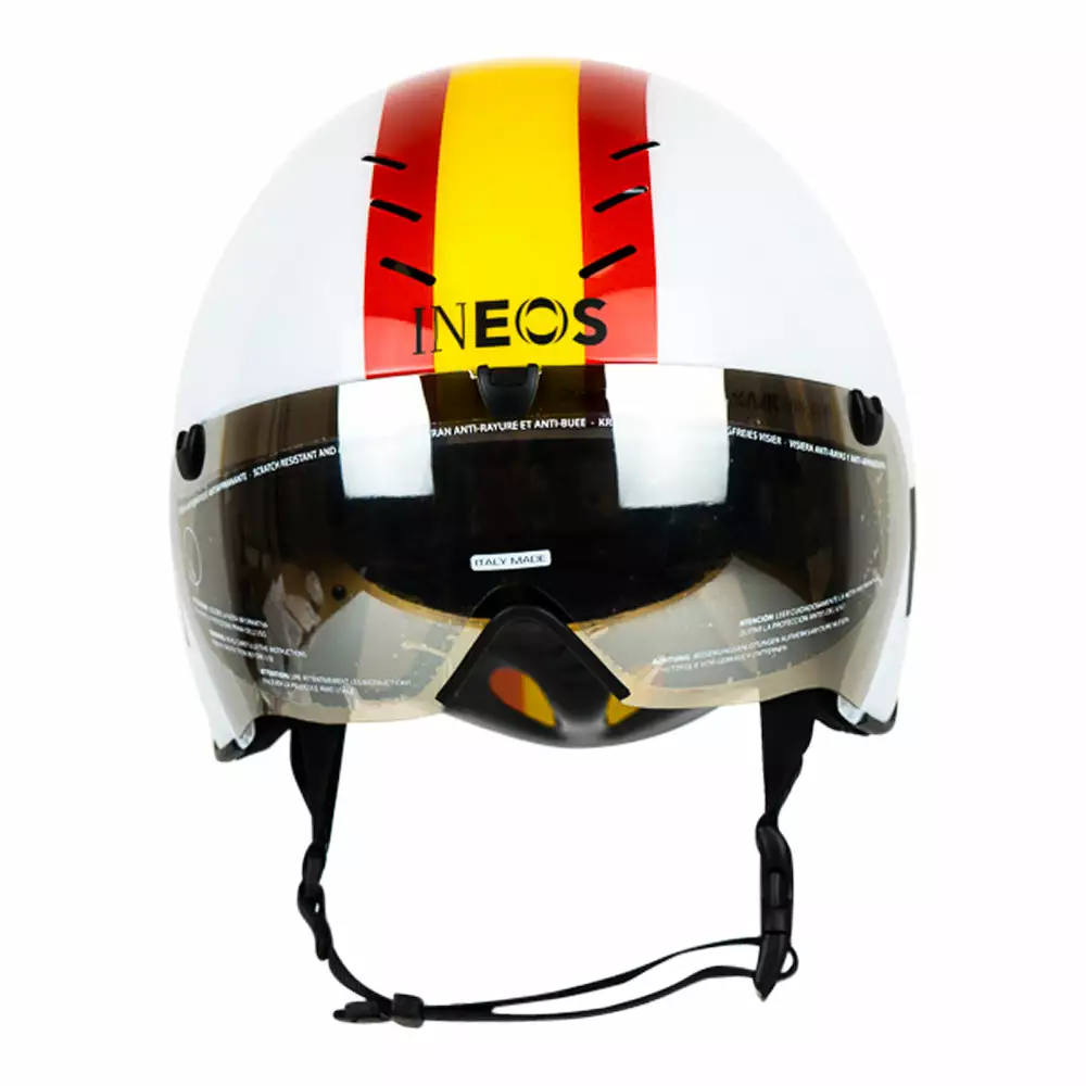 Kask Bambino Pro Evo Spanish Champion Time Trial Helmet Team Ineos Grenadiers 4 Kask Bambino Pro Evo Spanish Champion Time Trial Helmet Team Ineos Grenadiers - Billede 2