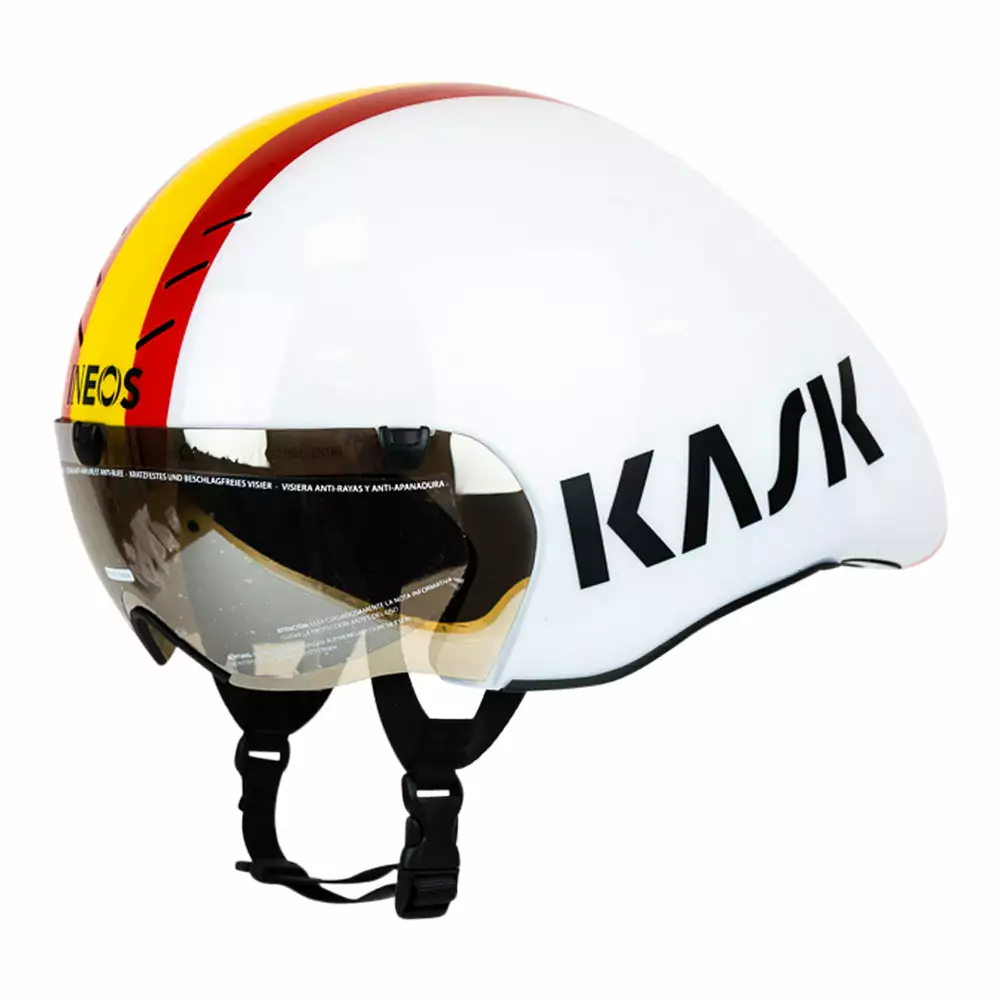 Kask Bambino Pro Evo Spanish Champion Time Trial Helmet Team Ineos Grenadiers 3 Kask Bambino Pro Evo Spanish Champion Time Trial Helmet Team Ineos Grenadiers