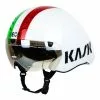 Kask Bambino Pro Evo F.Ganna Italian Champion Time Trial Helmet - Team Ineos Grenadiers -Cervelo Salg DSC05202