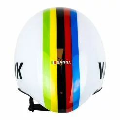 Kask Bambino Pro Evo F.Ganna World Champion Time Trial Helmet - Team Ineos Grenadiers -Cervelo Salg DSC05456