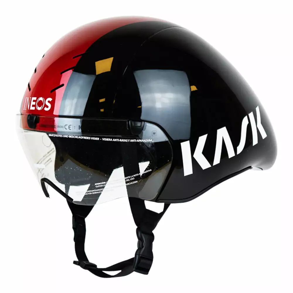 Kask Bambino Pro Evo Time Trial Helmet - Team Ineos 3 Kask Bambino Pro Evo Time Trial Helmet - Team Ineos
