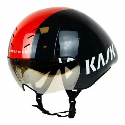 Kask Bambino Pro Evo Time Trial Helmet - Team Ineos Grenadiers -Cervelo Salg DSC05563