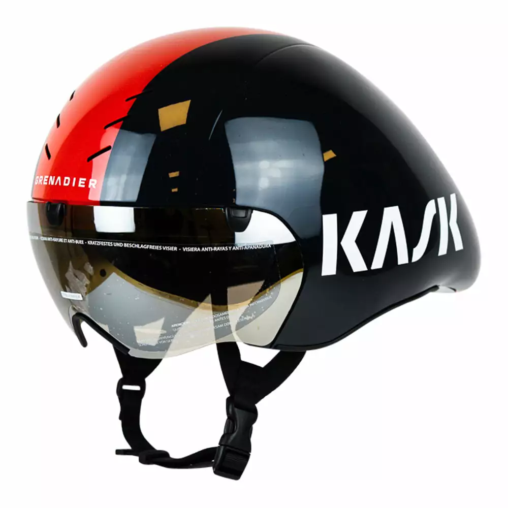 Kask Bambino Pro Evo Time Trial Helmet - Team Ineos Grenadiers 3 Kask Bambino Pro Evo Time Trial Helmet - Team Ineos Grenadiers