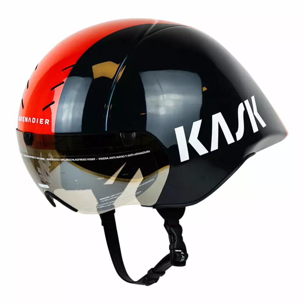 Kask Mistral R.Dennis Time Trial Helmet - Team Ineos Grenadiers 3 Kask Mistral R.Dennis Time Trial Helmet - Team Ineos Grenadiers