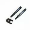 Vittoria Valve Extender Set - Black -Cervelo Salg DSC08272