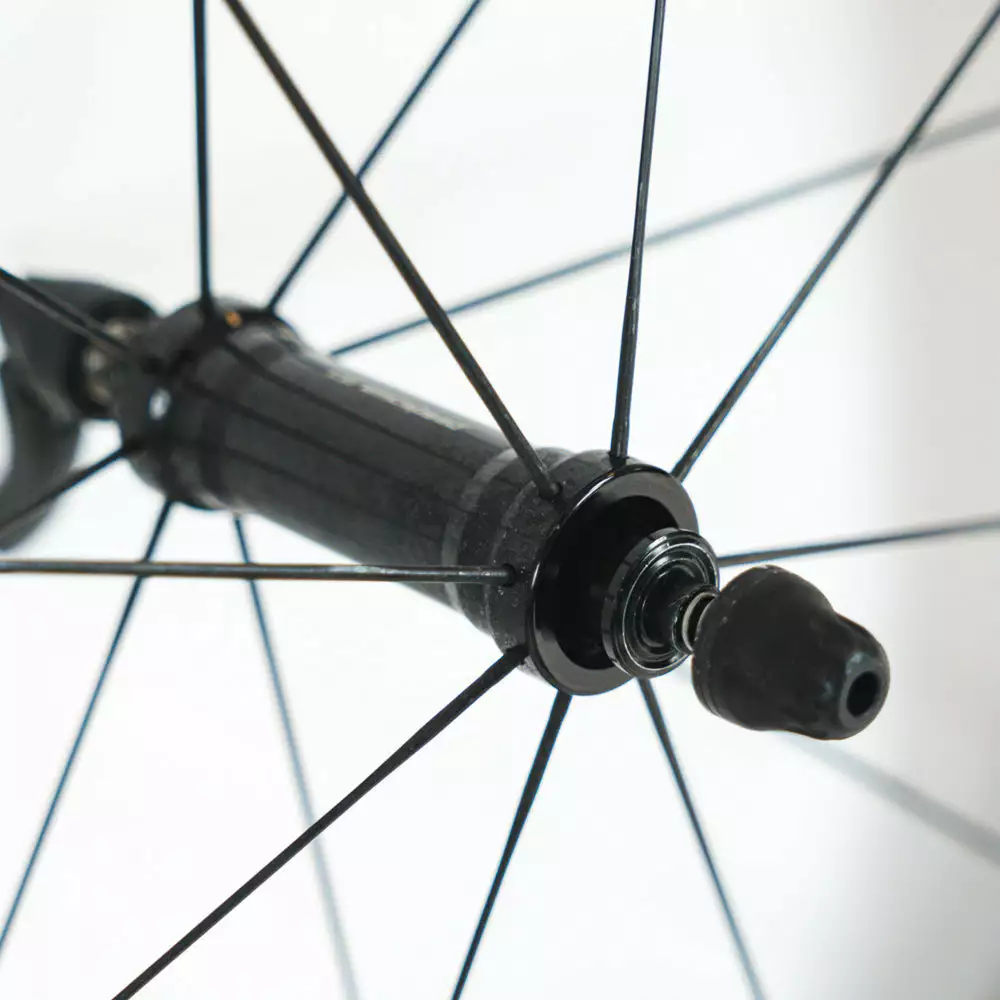 Hunt 82 Carbon Clincher/Tubeless - Aerodynamicist - Front Wheel 5 Hunt 82 Carbon Clincher/Tubeless - Aerodynamicist - Front Wheel - Billede 3