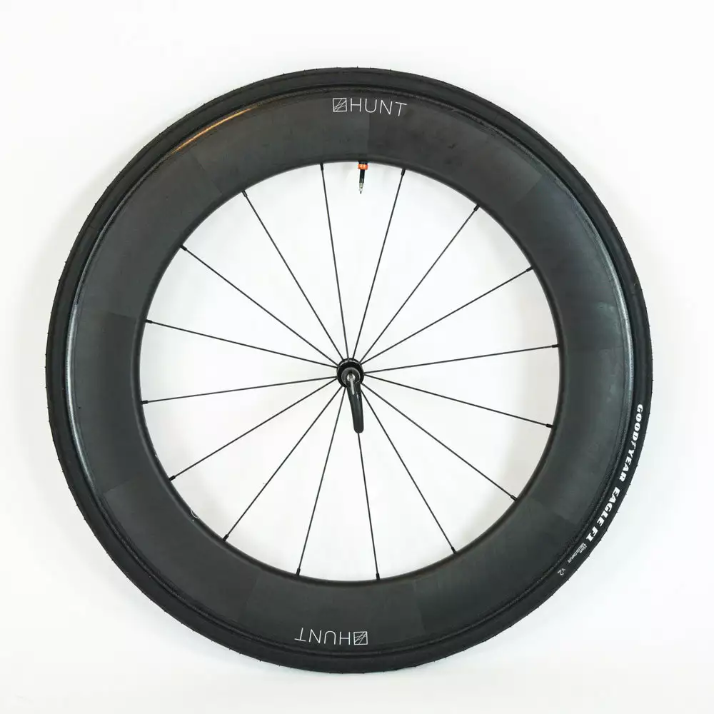 Hunt 82 Carbon Clincher/Tubeless - Aerodynamicist - Front Wheel 4 Hunt 82 Carbon Clincher/Tubeless - Aerodynamicist - Front Wheel - Billede 2