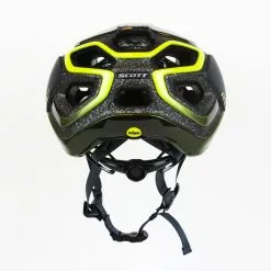 Scott Centric PLUS Helmet - Yellow RC/Dark Grey - Mitchelton-Scott -Cervelo Salg IMG 3580 Edit