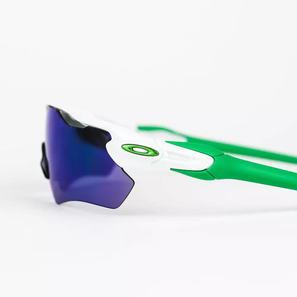 Oakley Radar EV Polished White/Bright Green - Path Jade Iridium 4 Oakley Radar EV Polished White/Bright Green - Path Jade Iridium - Billede 2