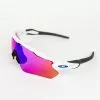 Oakley Radar EV Polished White/Team Blue - Path Prizm Trail -Cervelo Salg IMG 3734
