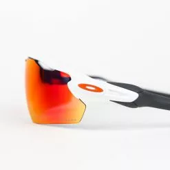 Oakley Radar EV Polished White/Team Orange - Pitch Prizm Road -Cervelo Salg IMG 3741