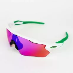 Oakley Radar EV Polished White/Bright Green - Path Prizm Trail
