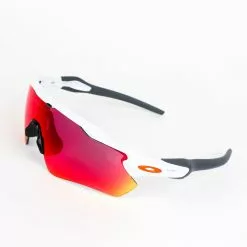 Oakley Radar EV Polished White/Team Orange - Path Prizm Road