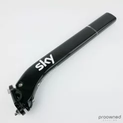 Pinarello Dogma Seatpost - F8/F10/F12 - 22mm Offset - Glossy Black - Used -Cervelo Salg P1190741