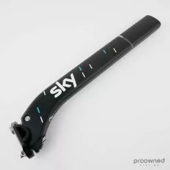 Pinarello Dogma Seatpost - F8/F10/F12 - 22mm Offset - Matte Black & Stripes -Cervelo Salg P1190854