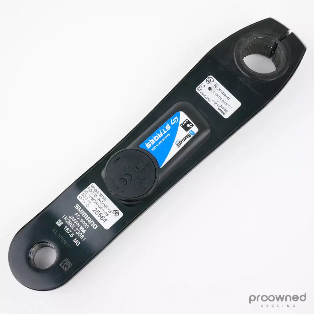 Shimano Dura Ace 9000 - Stages Powermeter - Left Arm 4 Shimano Dura Ace 9000 - Stages Powermeter - Left Arm - Billede 2