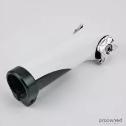 Bontrager Mast Cap For Trek Bikes 150mm White/Black