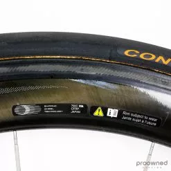 Shimano Dura-Ace 9000 C50 Carbon Tubular Rim Front Wheel -Cervelo Salg P1500447